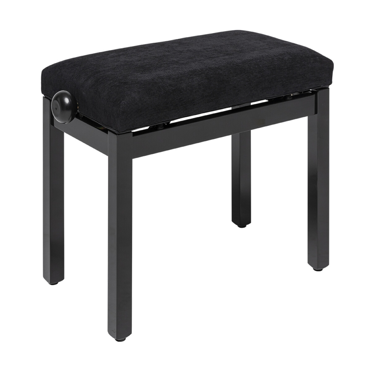 PB36 BKP VBK Klavierbank schwarz poliert / Sitz Samt schwarz